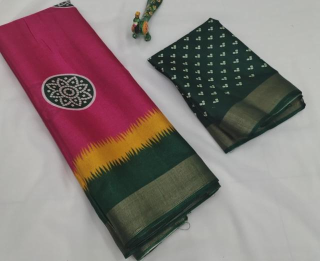 GC printed surat designer saree